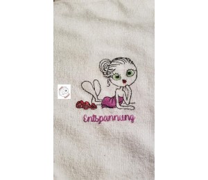 Stickdatei - Beauty Girls - Kerzen